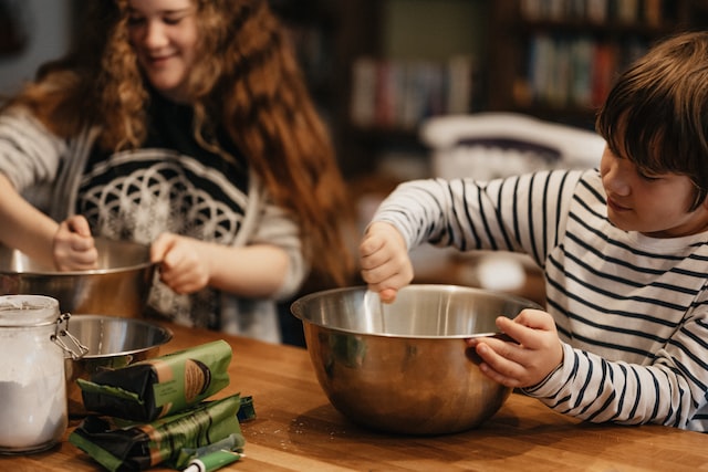 a tavola con i bambini