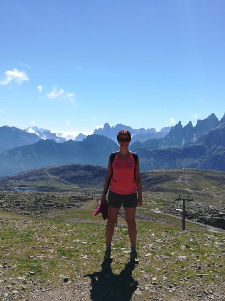 Foto di Raffaella Rossi sulle montagne bellunesi